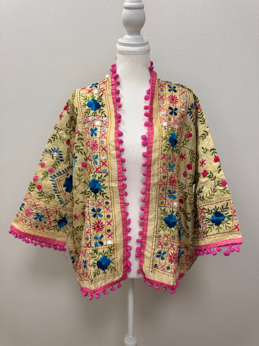 Pink Bloom Kimono