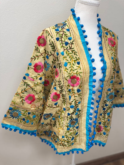 Blue Bloom Kimono