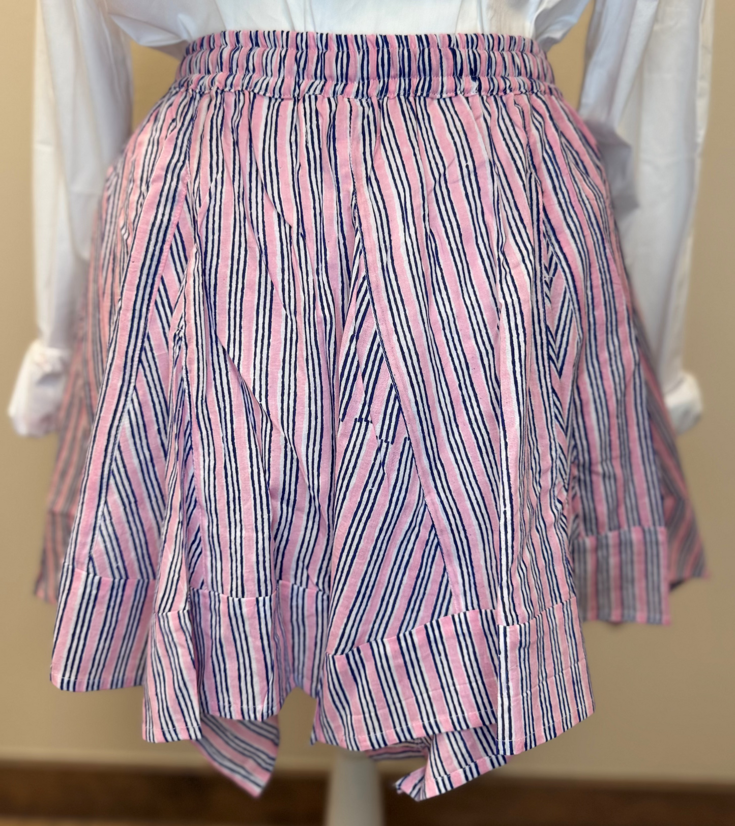 Striped Movement Skort