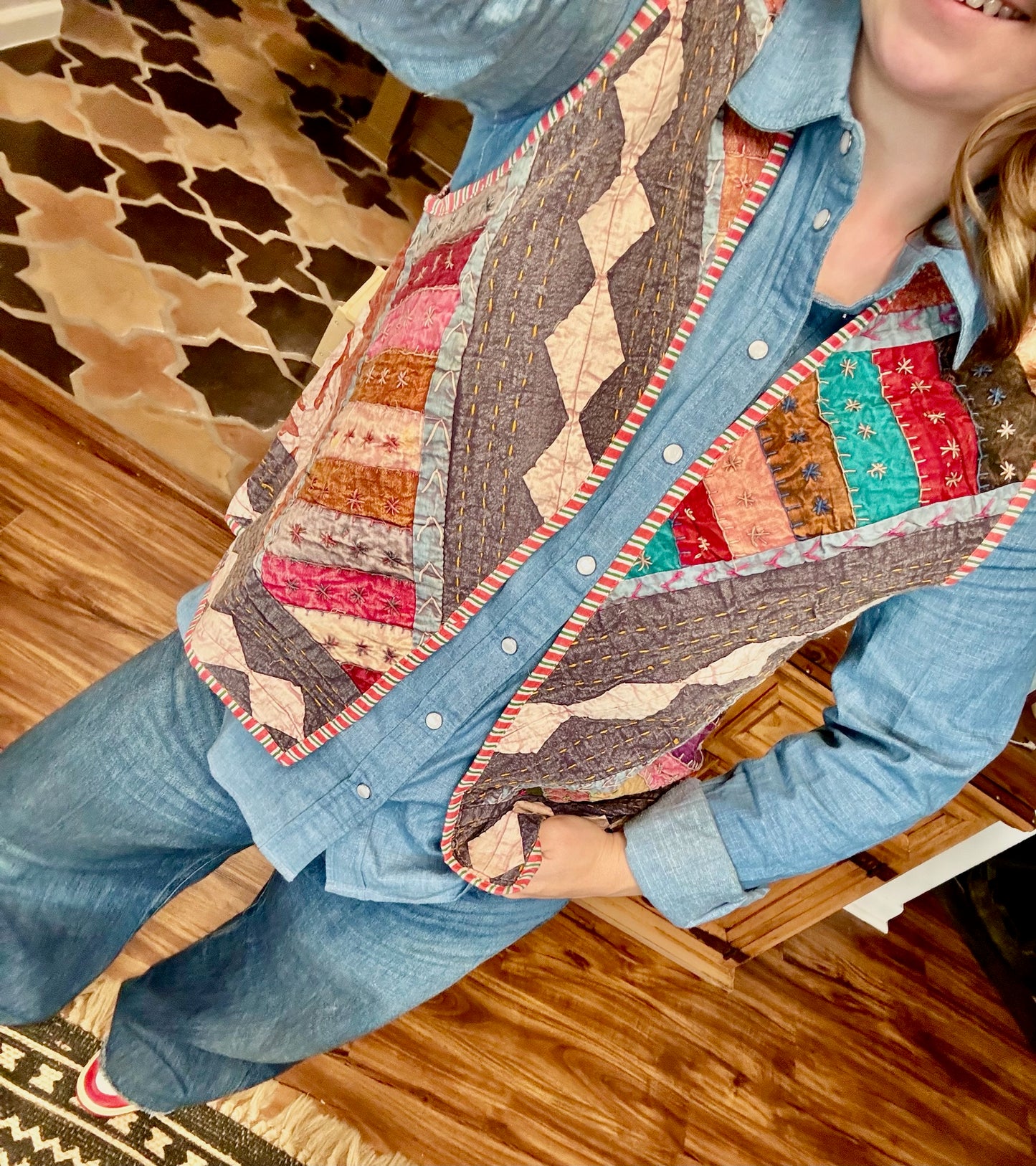 Sand Dust Quilted Vest