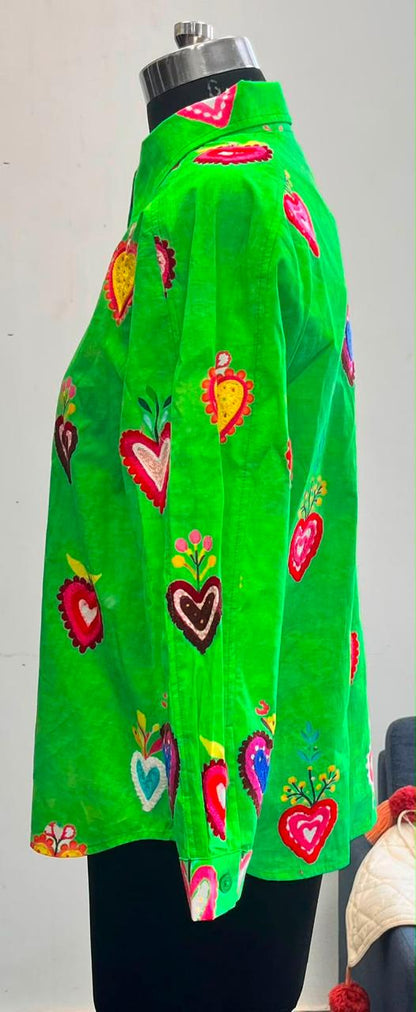 Corazon Heirloom Button-Up