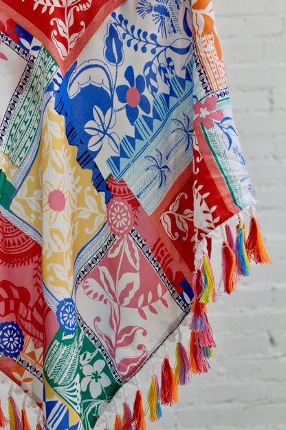 Festival Summer Fringe Scarf