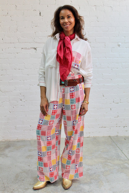 Patchwork Set (Shirt + Pant)
