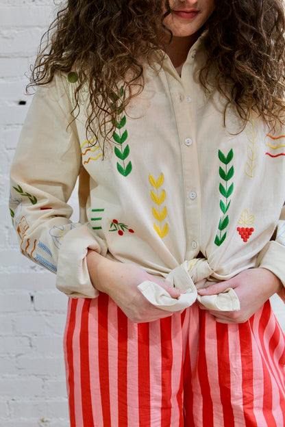 Prairie Stitch Button-Up
