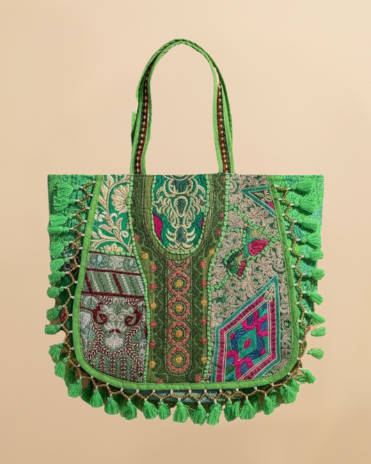 One-of-One Textile Bag : Green