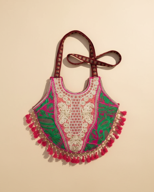 One-of-One Textile Bag : Pink