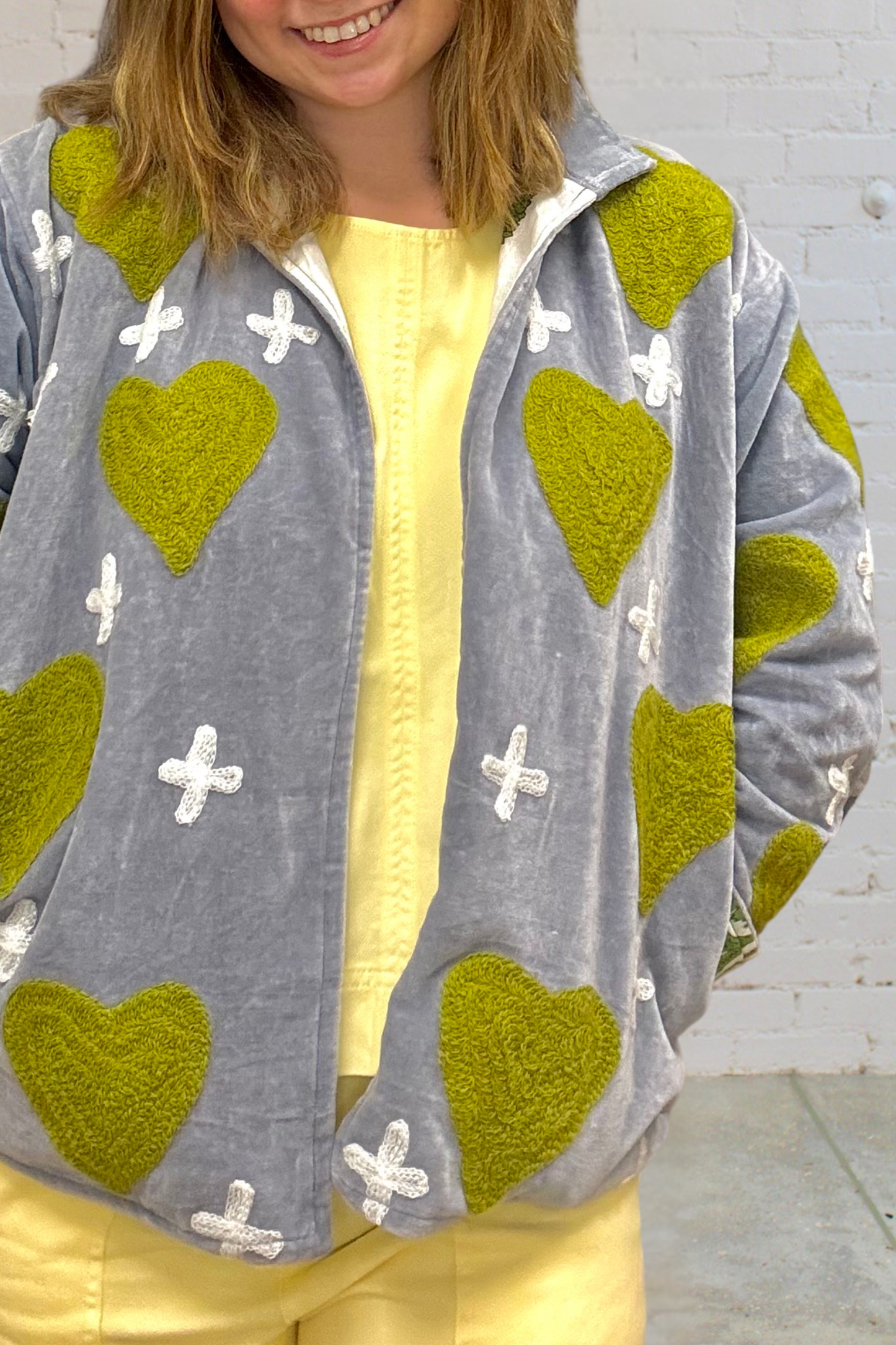 Electrify Velvet Heart Jacket