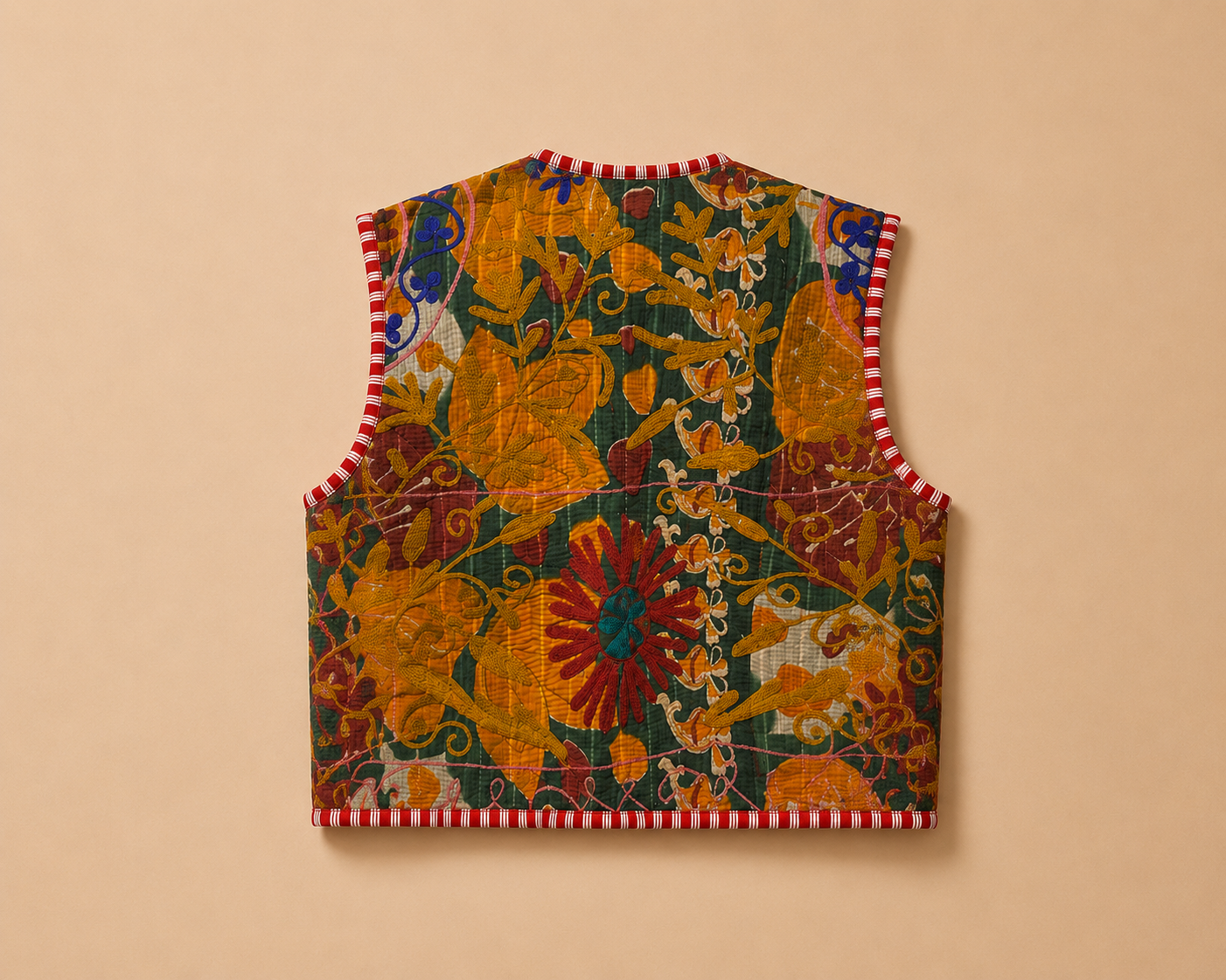Golden Hour Embroidered Vest
