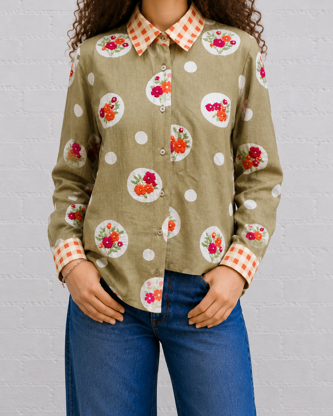 Garden Party Button-Up