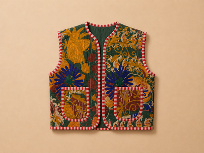 Golden Hour Embroidered Vest