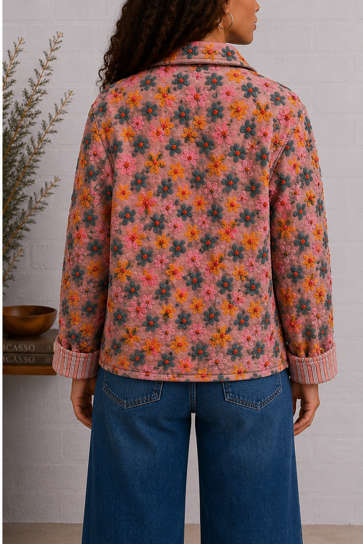Wildflower Velvet Jacket