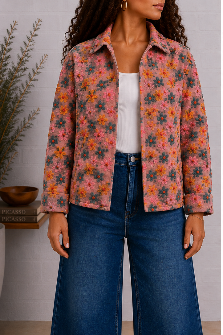 Wildflower Velvet Jacket